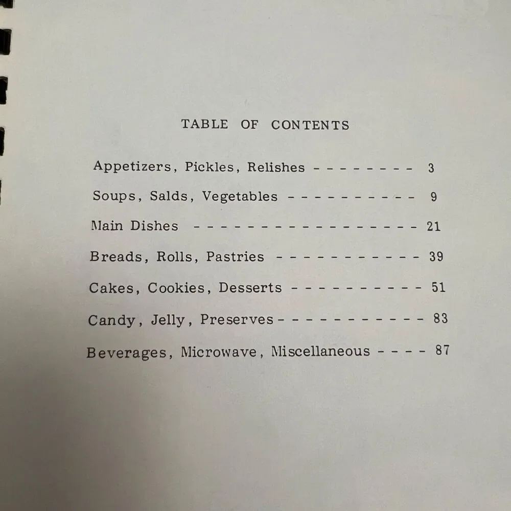 Vintage Cookbook Treasures from the Kings Kids 1981 Spiral Bound Paperback